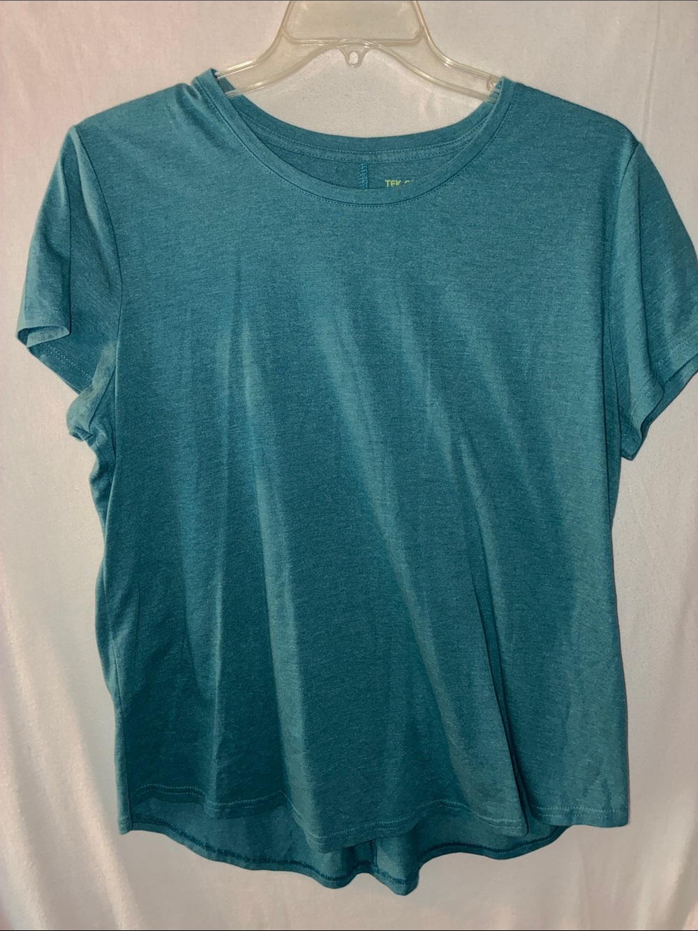 tek gear Short Sleeve Crewneck Tee in Teal Blue